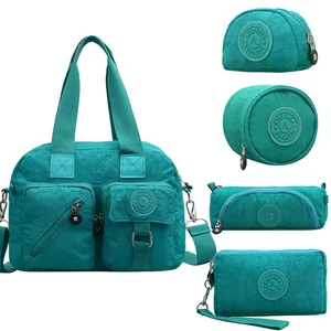 5 шт.компл. Повседневная 100% оригинальная женская сумка с верхней ручкой дизайнерские роскошные сумки женские сумки с кулоном обезьянка