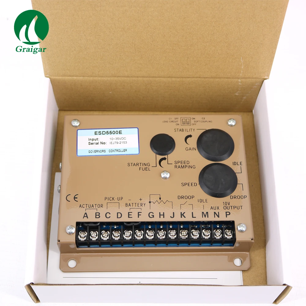 Новый ESD5500E двигателя Скорость губернатора GAC Относительная влажность: до