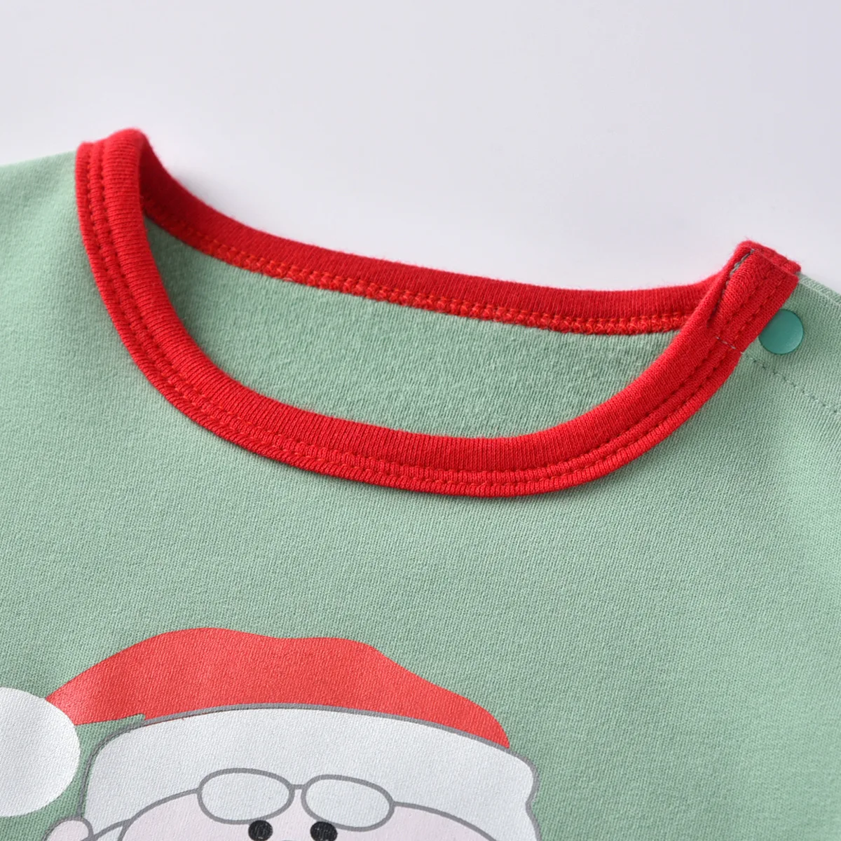 Рождественская Одежда для новорожденных 2018 зимняя хлопковая одежда Санта Клаус