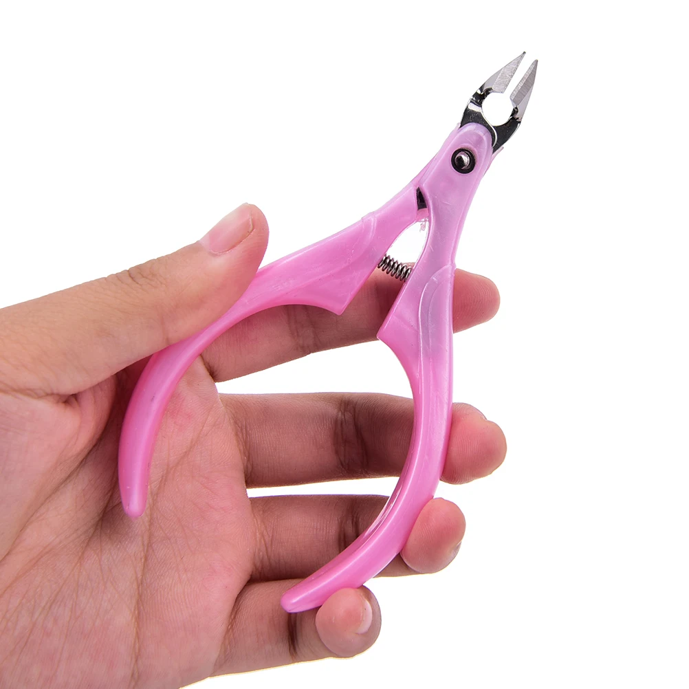 

1PCS Toe Finger Cuticle Nippers Clipper Edge Cutter Shear Manicure Trimmer Scissor Nail Art Tool 2styles