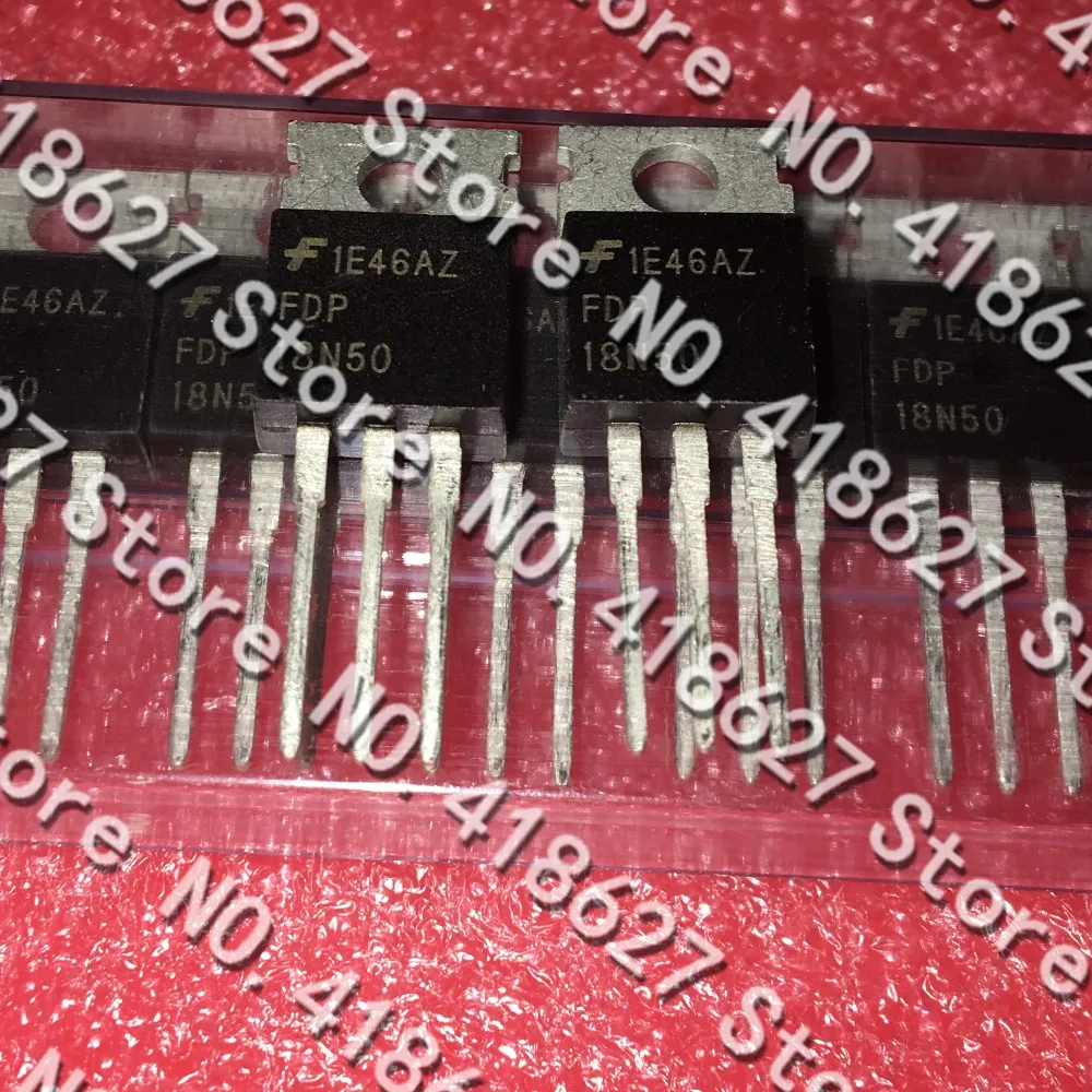 

5PCS/LOT FDP18N50 18N50 TO-220 18A 500V Power MOS tube Transistor In Stock