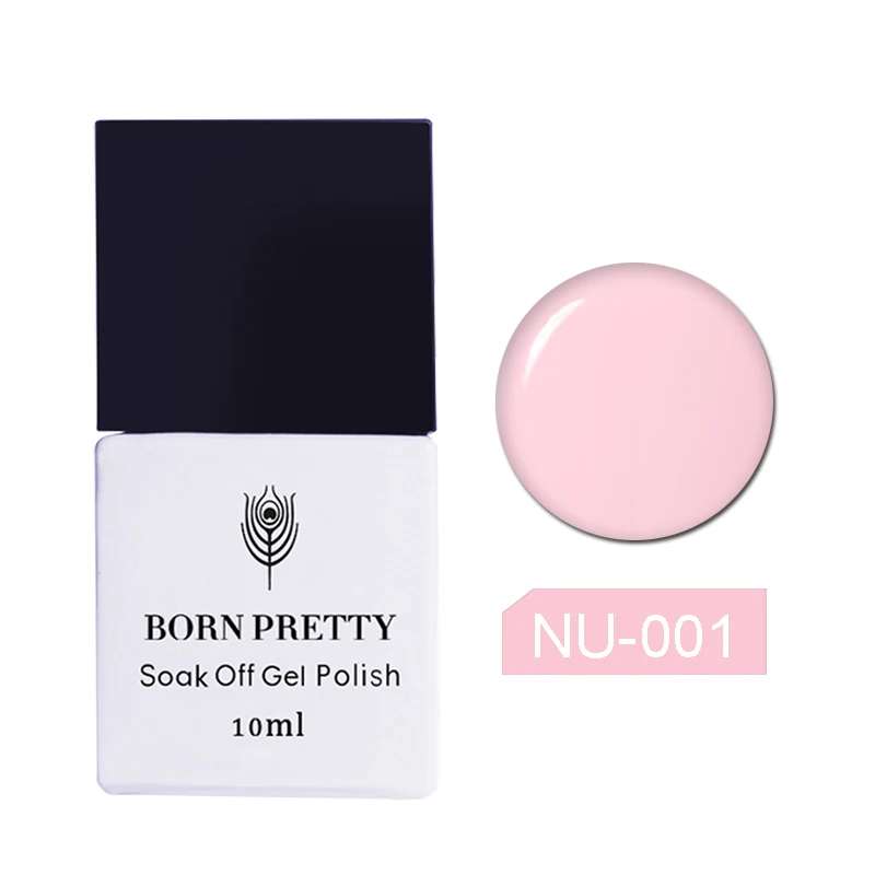 УФ-Гель-лак для ногтей BORN PRETTY 10 мл розовый/коричневый Светодиодный | Красота и