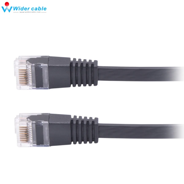 

3pieces Cheapest CAT5E Cable 3m Black Bare Copper RJ45 TO RJ45 Flat UTP Lan Cable