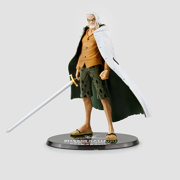Одна штука Аниме ПВХ фигурка около 16 см Silvers Rayleigh наборы Коллекционная модель
