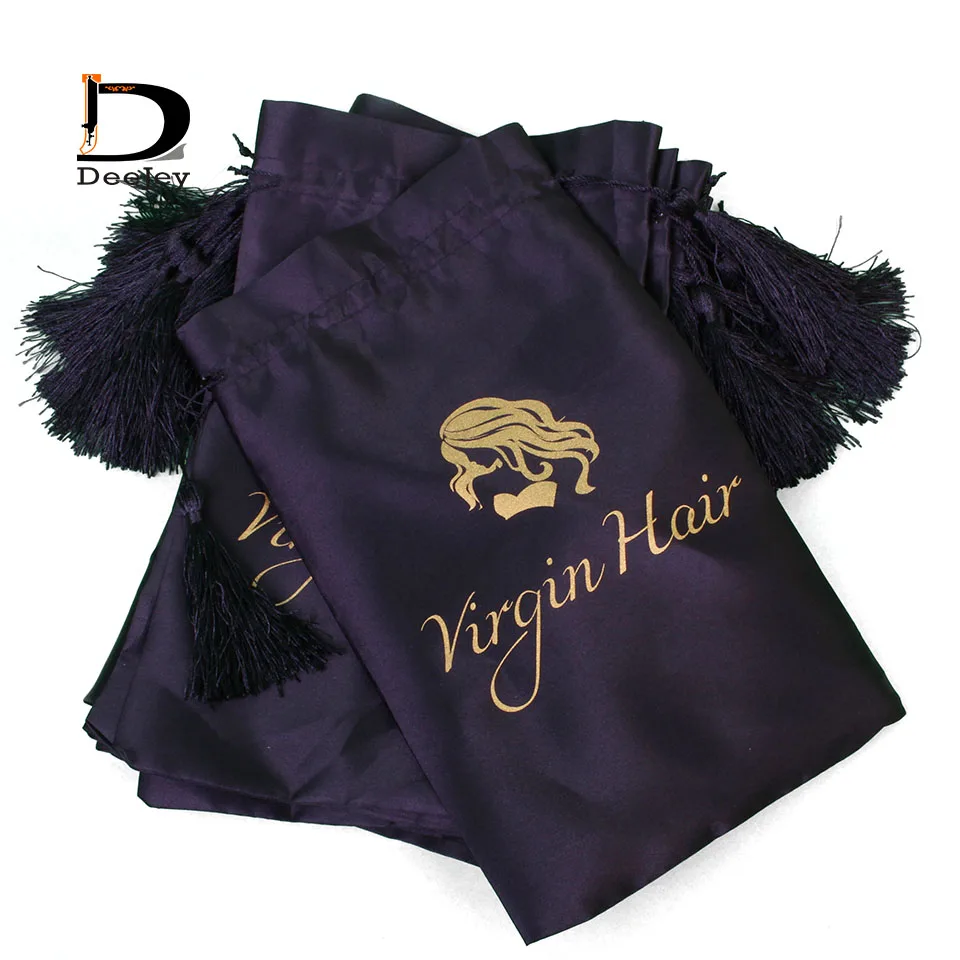 Массовый запас атласные мешки для подарочной упаковки волос шелковые на шнурке