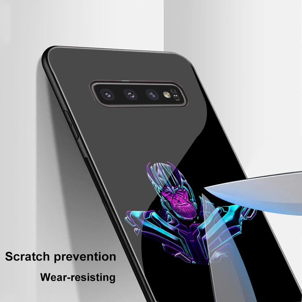 Ciciber для samsung Galaxy S10e S10 S9 S8 Plus S10+ S9+ S8+ чехлы для телефонов из закаленного стекла для samsung Note 9 8 крышка Марвел Тор