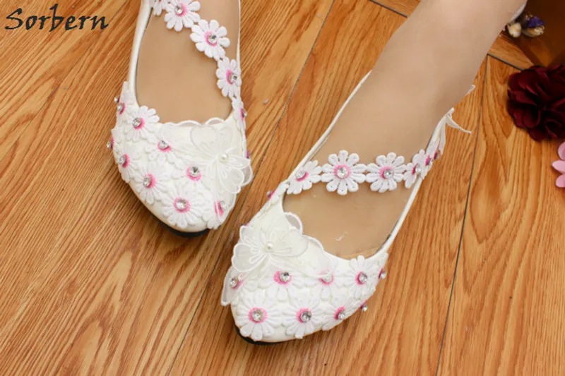 Sorbern/милые розовые женские свадебные туфли с цветочным узором туфли-лодочки на