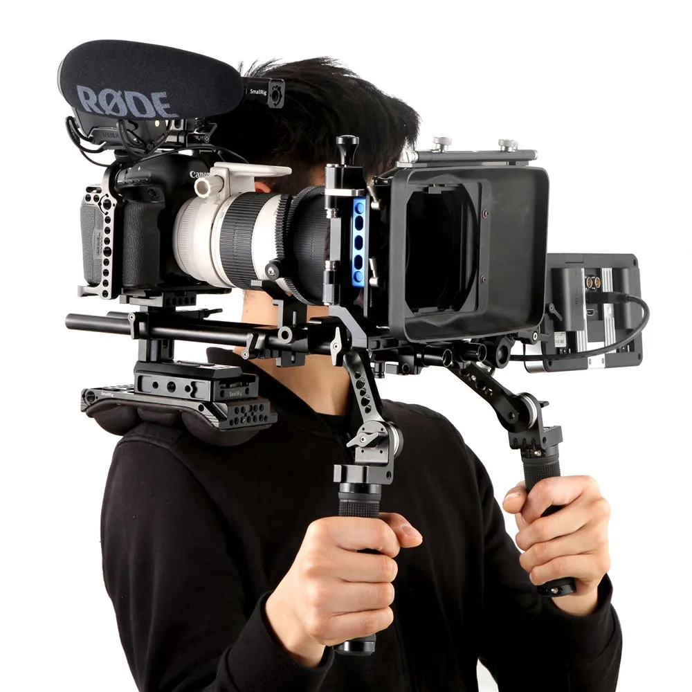 SmallRig 5D Mark IV Камера клетка для Canon Защитная с боковыми железнодорожный вокзал + Arri