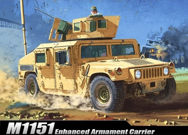 ACADEMY 13415 1/35 масштаб M1151 Улучшенный Перевозчик оружия пластиковая модель