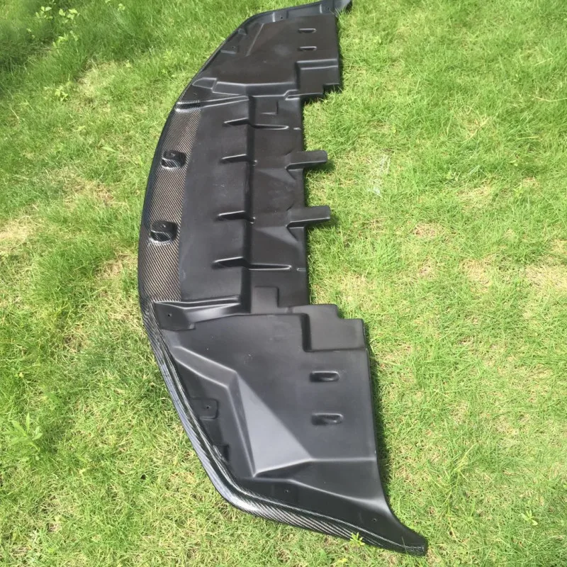 R34 GTR OEM Стиль передний бампер Нижняя губа с нижним лотком волокна и крышкой столба