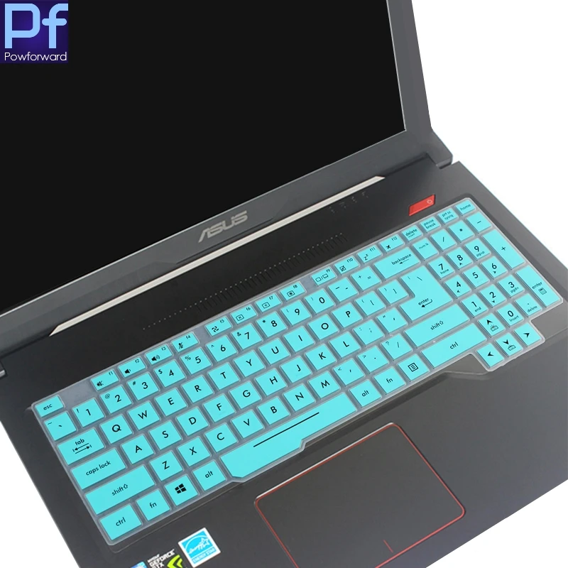 whiteblue Защитная крышка для клавиатуры ноутбука ASUS ROG Strix SCAR II 2 GL504 GL504GS GL504GM GL704GM GL704 GL704G GL704GS 15,6 17,3 дюймов - Цвет: whiteblue
