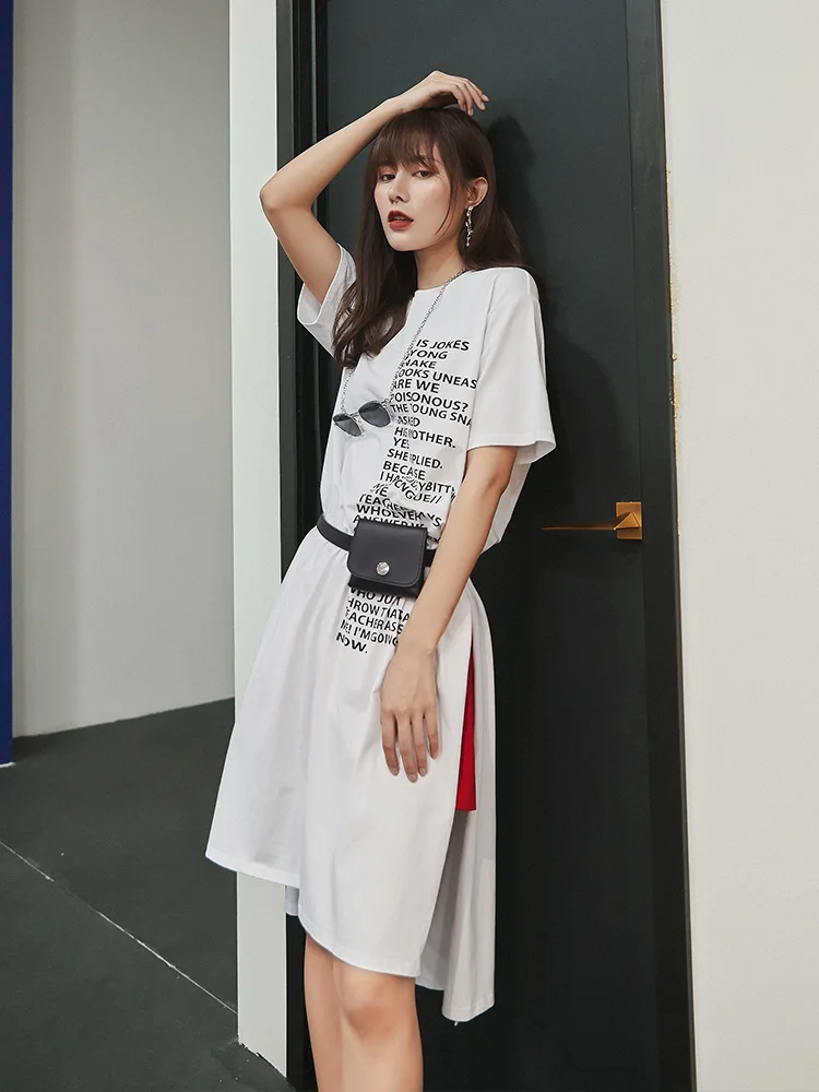 Повседневное женское платье большие размеры белые хлопковые платья женские