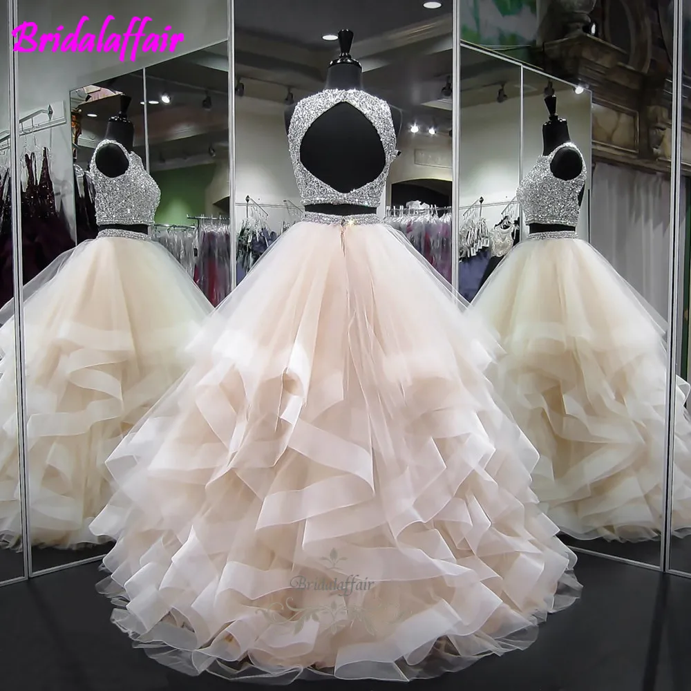 Сексуальное двухсекционное платье для выпускного с блестками Vestidos de fiesta largos elegantes de gala, бальное платье, длинное торжественное платье для женщин, элегантное