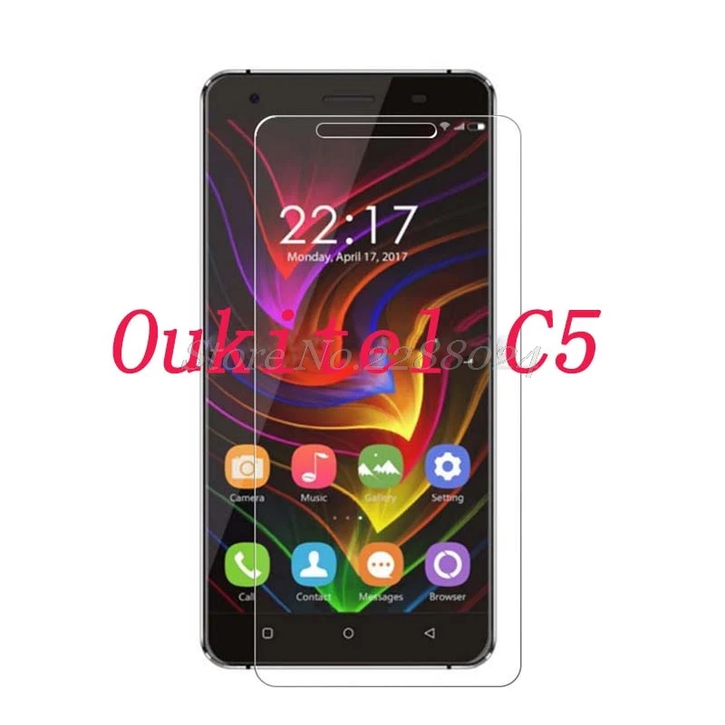 Закаленное стекло 9H 2 шт. Взрывозащищенная защитная пленка Защита экрана для Oukitel