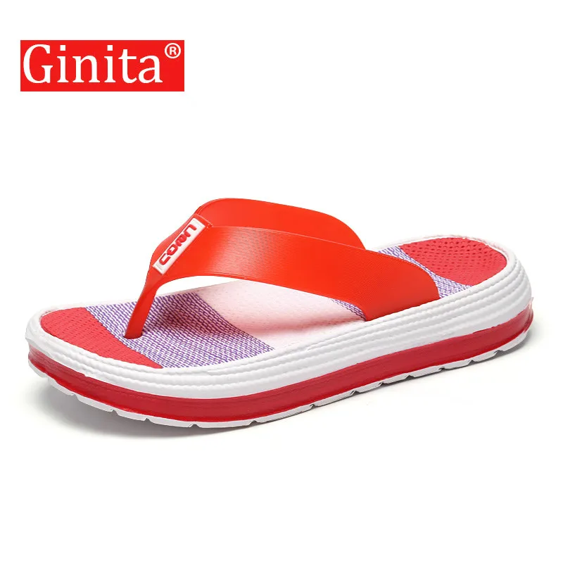 Ginita/Вьетнамки женские шлепанцы сандалии модная обувь женская zapatillas mujer | Обувь