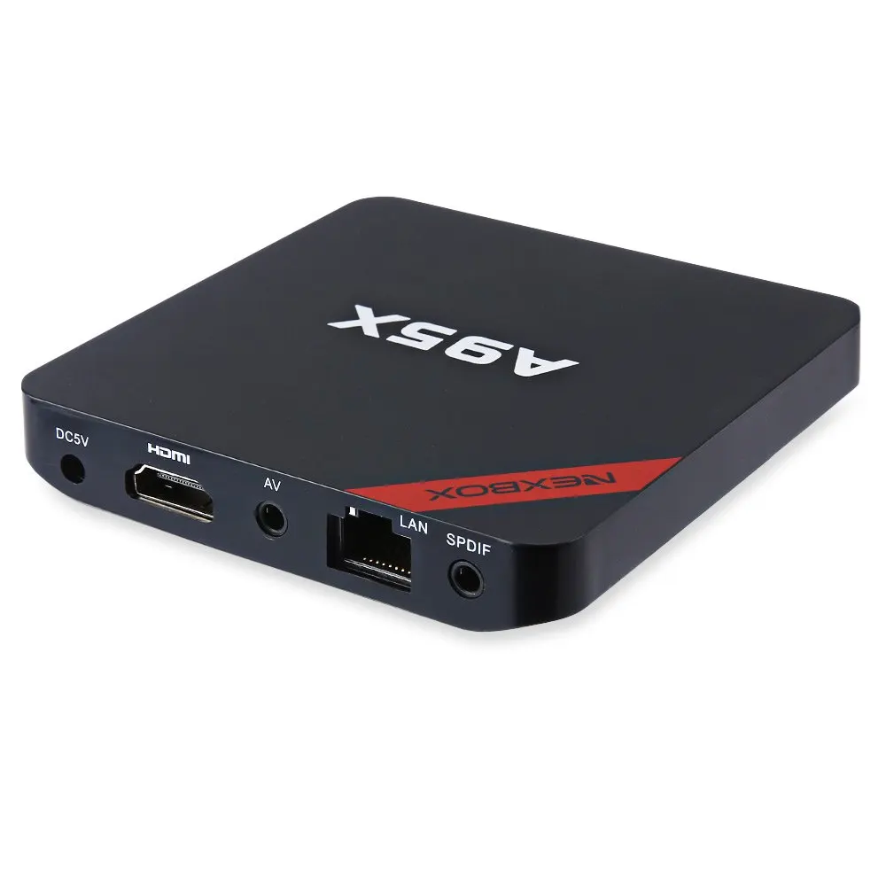 Оригинальный A95X ТВ бокс Android 6 0 Amlogic S905X четырехъядерный 64 бит Cortex A53 4 K x 2 GHz WiFi Smart set