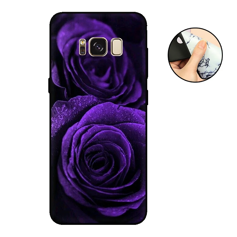 HZM Чехол для samsung S8, чехол, мягкий силиконовый чехол для samsung Galaxy S8, чехол для телефона, ТПУ, чехол для Galaxy S8 - Цвет: HZM