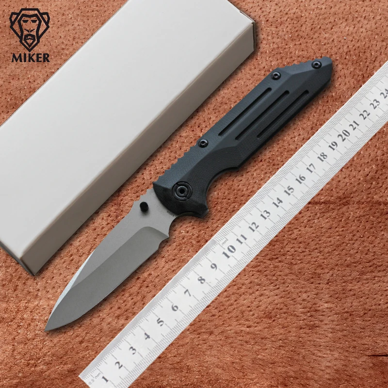 Складной нож MIKER SMF-2 медные прокладки лезвие S35VN G10 + титановая ручка походные