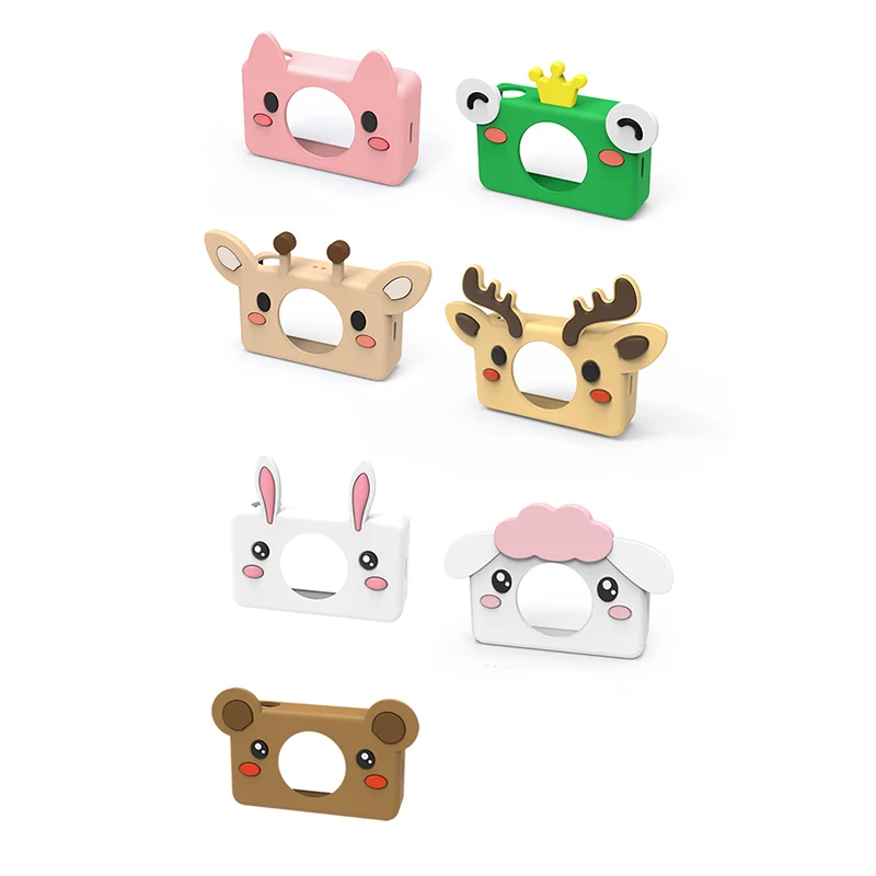 

16.0MP HD Kids Camara Digital Fotografica Portable Camcorder with 2.0 LCD Screen With Cartoon Stickers Childrens Cirthday Gift