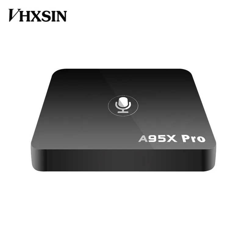 VHXSIN 20 шт./лот a95x pro TV Box 4k Smart Android 7 1 2G 16G 2 4G wifi беспроводной S905W четырехъядерный |