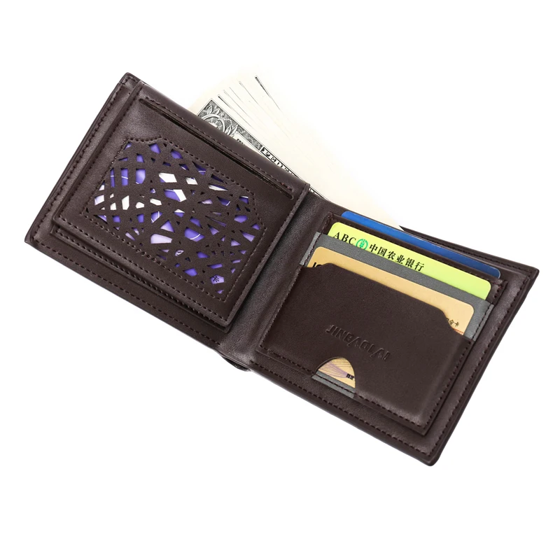 2018 винтажные дизайнерские мужские кошельки повседневный стиль кошелек с