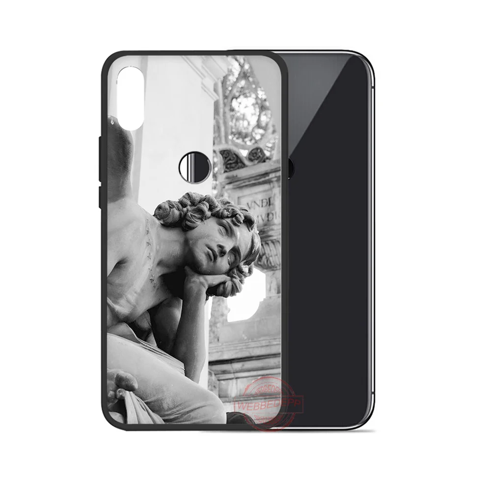 WEBBEDEPP Mona Lisa Art David lines ТПУ чехол для телефона Huawei P10 P20 P30 Lite Pro Y6 Y7 prime 2018 Y9 2019 |