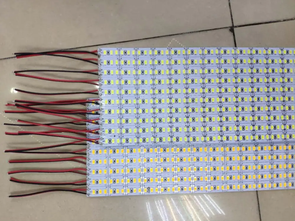 10 шт.* 50 см с фабрики DC 12 В Однорядный 72 SMD 5630 Светодиодный жесткий светодиодный бар свет суперяркость
