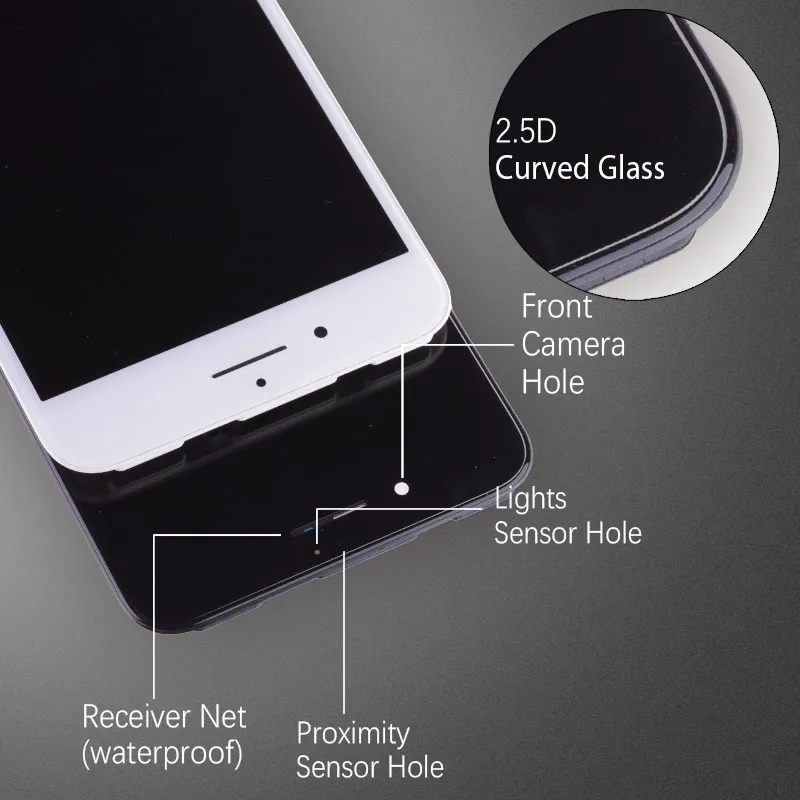 OEM дисплей AAA для iPhone 7 ЖК сенсорный экран дигитайзер Plus в сборе Plus|Экраны