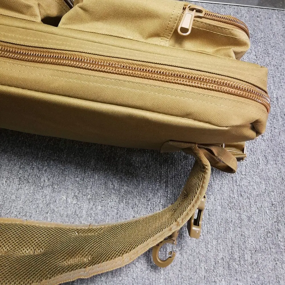 Новые тактические 2" винтовка Шестерни плеча MP5 Слинг Сумка рюкзак черный MPS охотничья Сумка кросс-мешок
