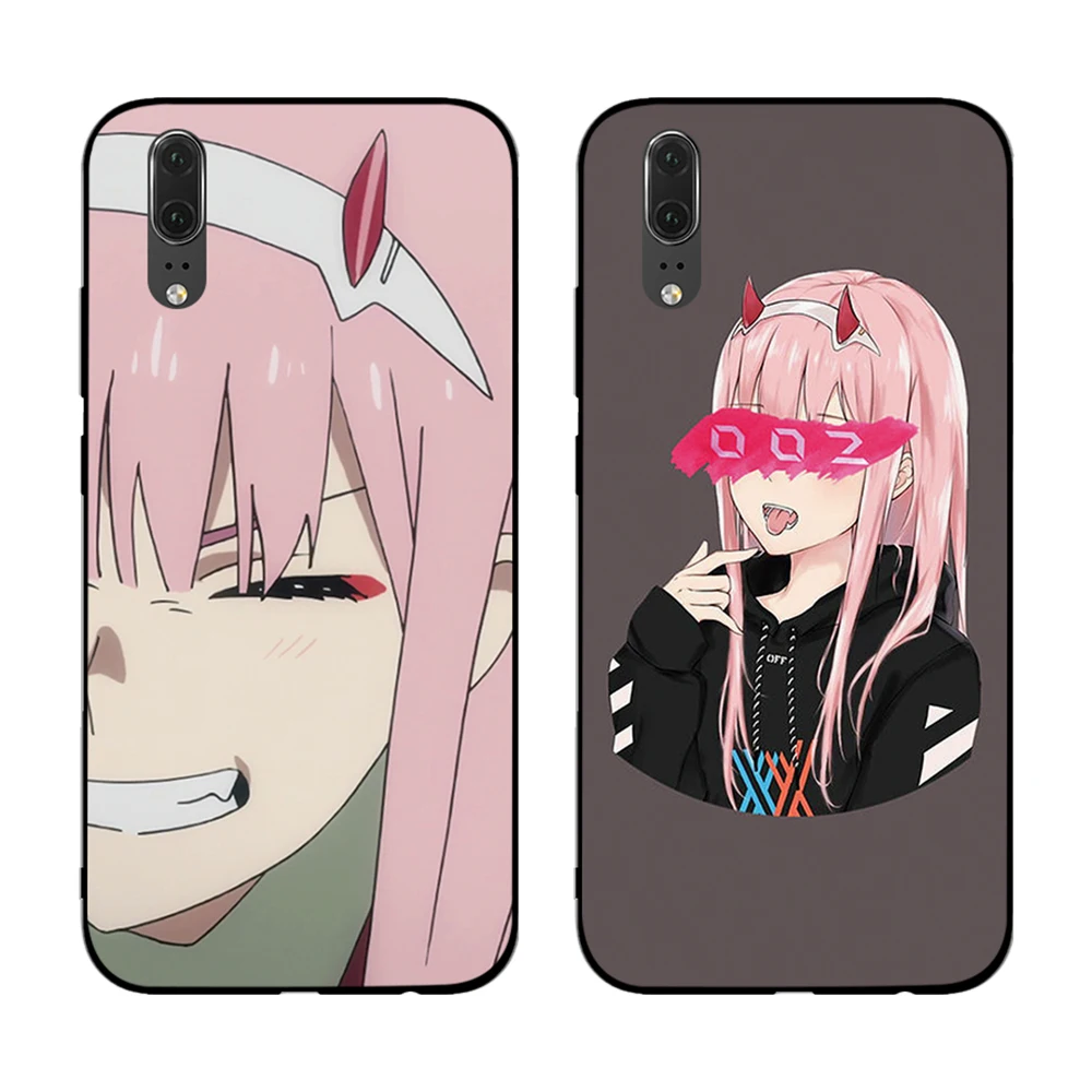 Милый мягкий чехол-накладка zero two anime для huawei Honor 6A 7A 3GB Pro 7X 8X 8C 10 Lite Note | Мобильные