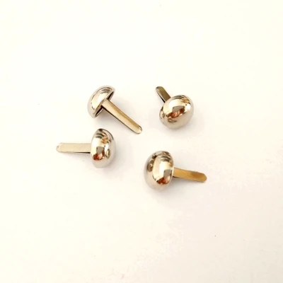 C1 10mm 50PCS 50 шт 4 цвета Brads для скрапбукинга DIY аксессуары фотоальбом рамки украшения-брадсы ручной работы украшения для скрапбукинга - Цвет: C1 10mm 50PCS