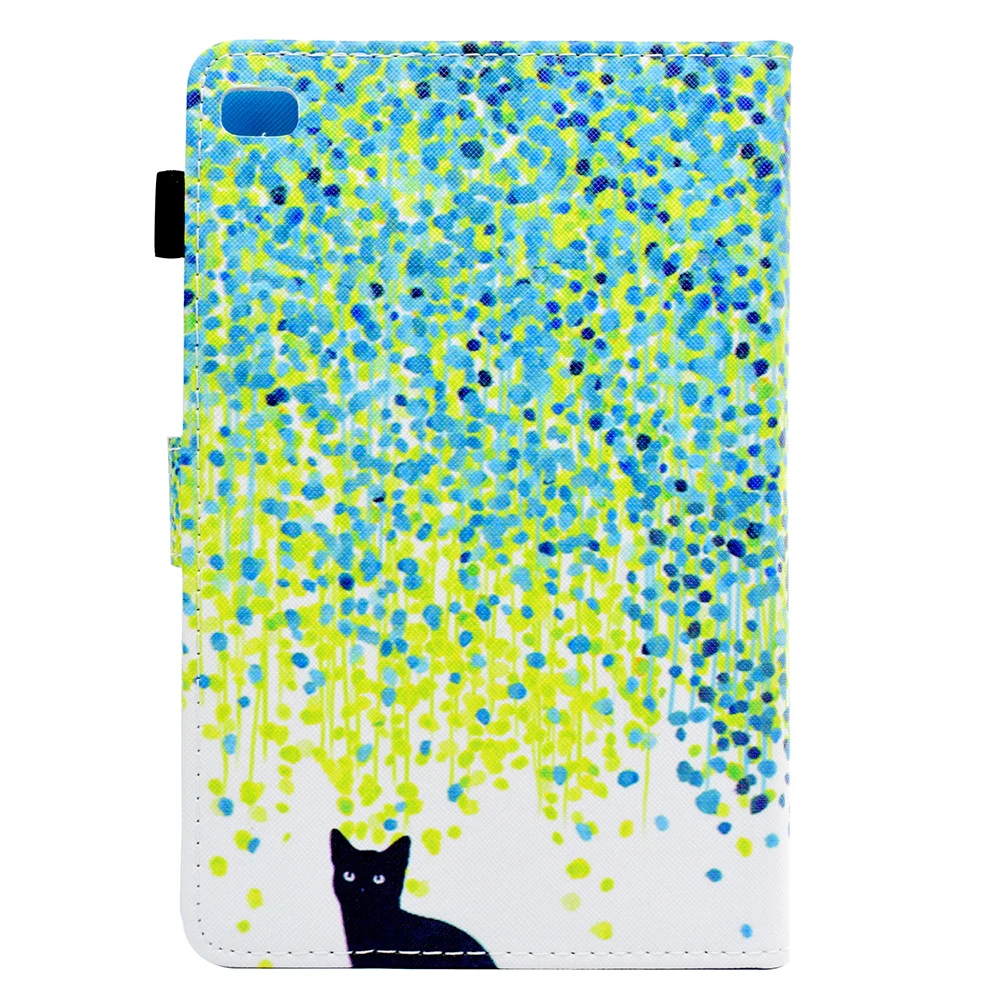Модный чехол книжка с рисунком бабочки Фламинго кота для Apple iPad mini 4 1/2/3