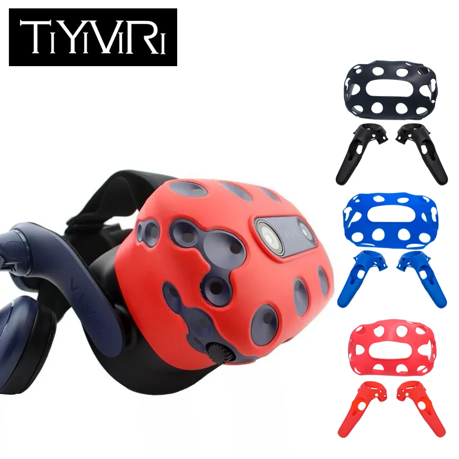 Для HTC Vive Pro гарнитура VR силиконовый чехол для гарнитуры Противоскользящий