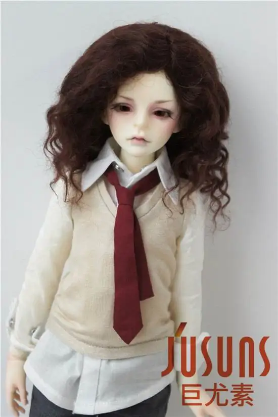 JD039 MSD прекрасный кудрявый кукольный парик 1/4 мохер BJD парики Jerryberry кукла аксессуары Смола Кукла Коллекция кукольные парики