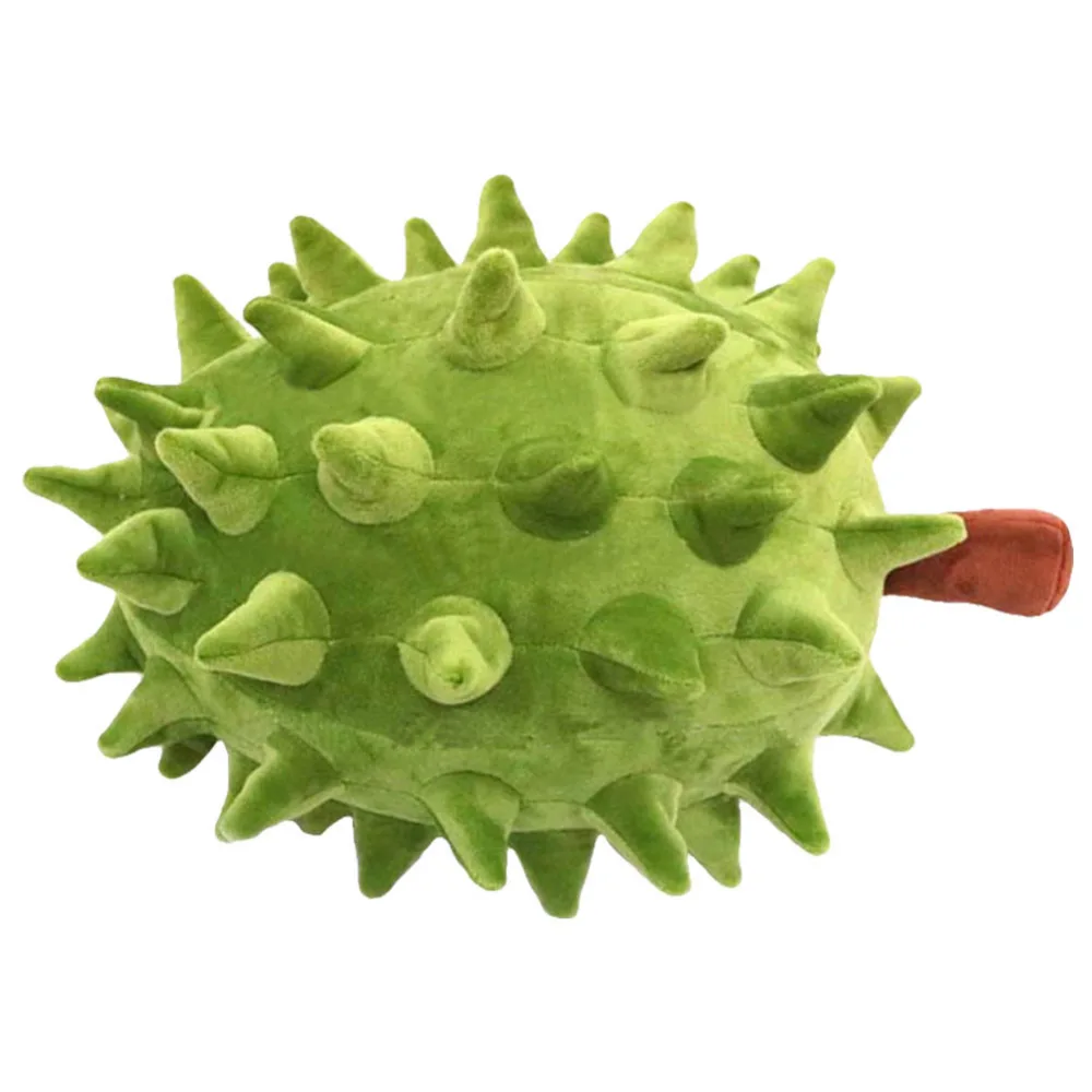 

Artificial Durian Pillow Cushion Home Supplies Plush Stuffed Toy Birthday Gift Halloween Cosplay Prop