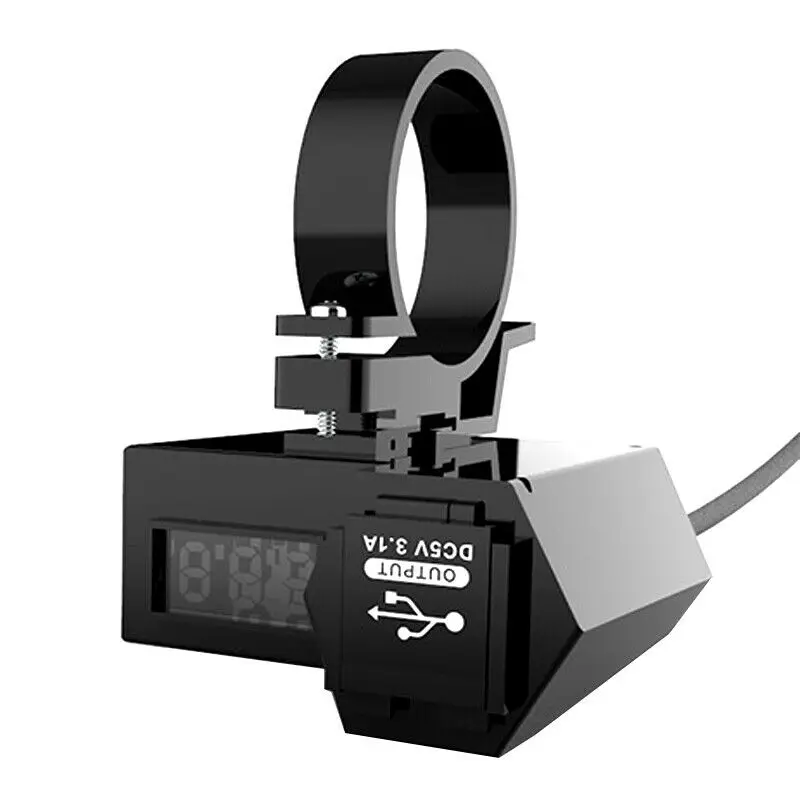 Многофункциональный водонепроницаемый мотоцикл велосипеды двойной USB цифровой