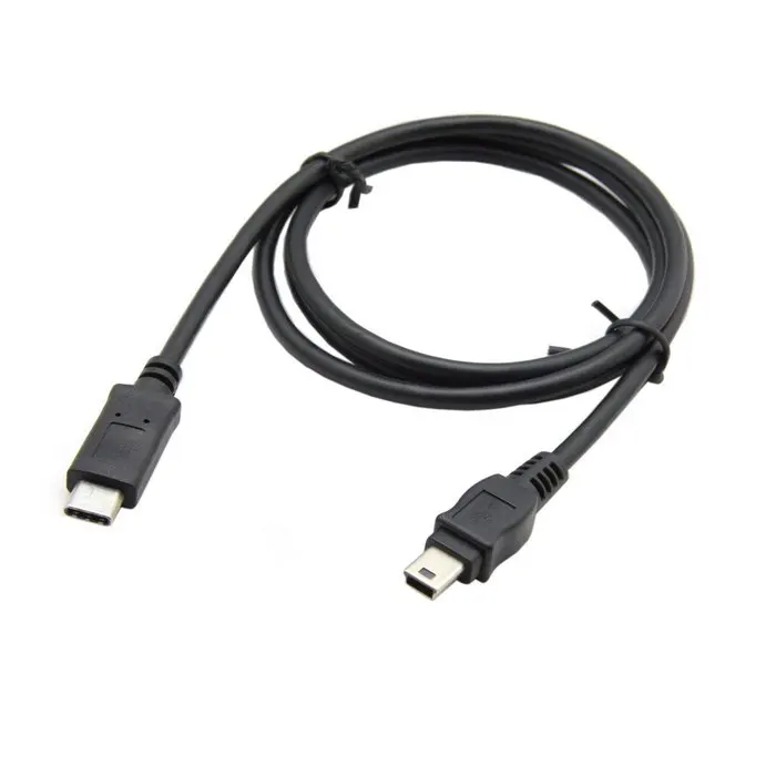 

USB-C USB 3,1 Type C Male to Mini USB 2,0 Male Data Cable 1m
