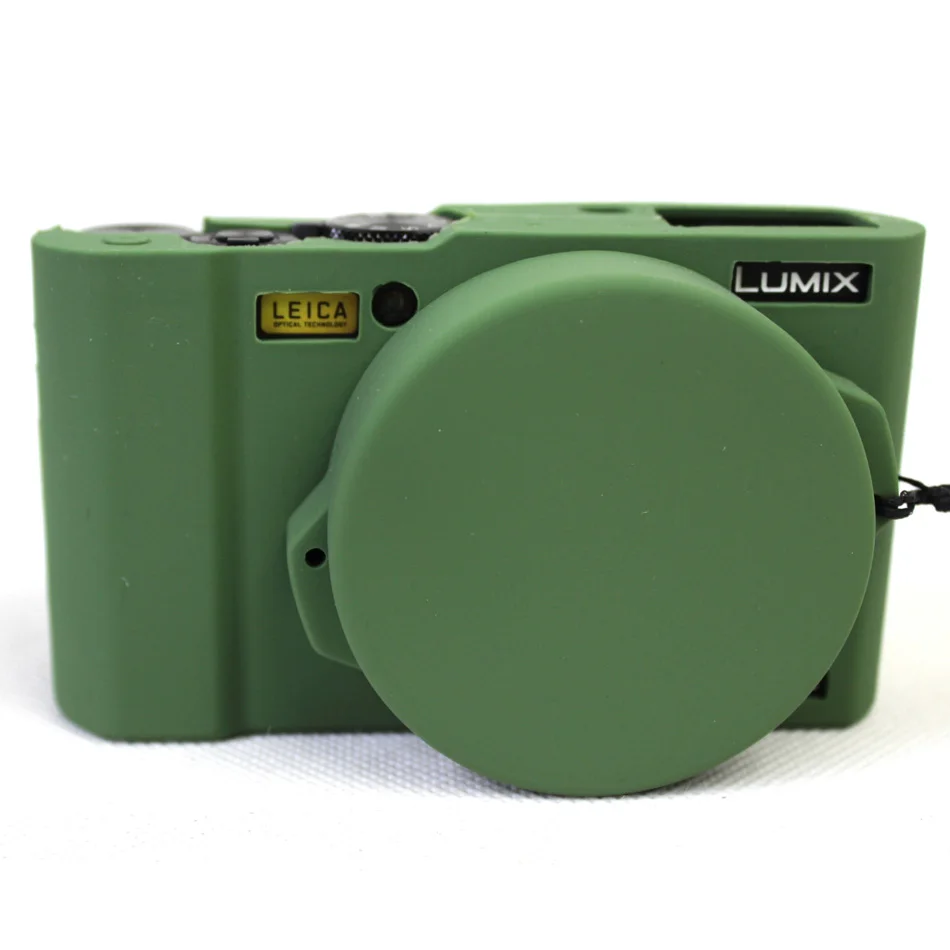 Мягкий силиконовый резиновый защитный чехол для камеры для Panasonic Lumix LX10 L-X10 силиконовый чехол для камеры Сумка для объектива сумка из неопрена