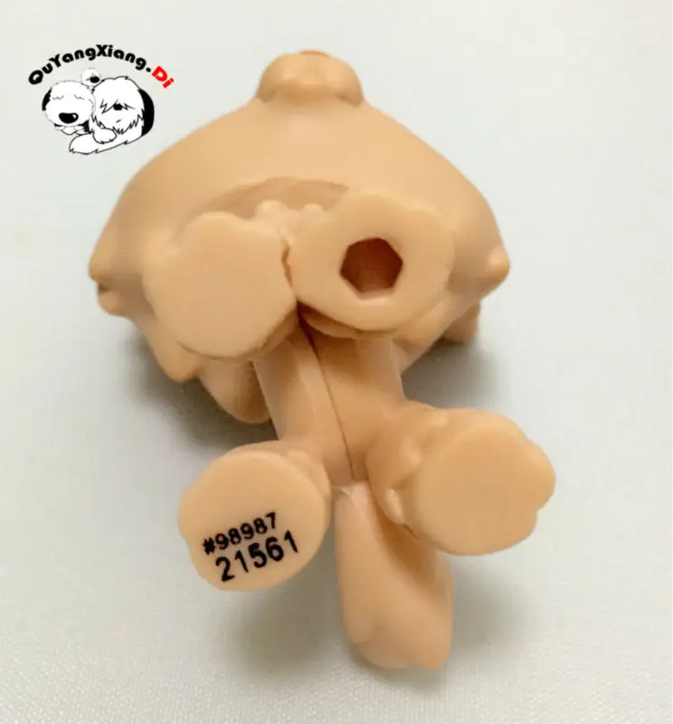 CWG048 Pet Shop животного волк коричневый загар Хаски Timberwolf зеленые глаза красный нос