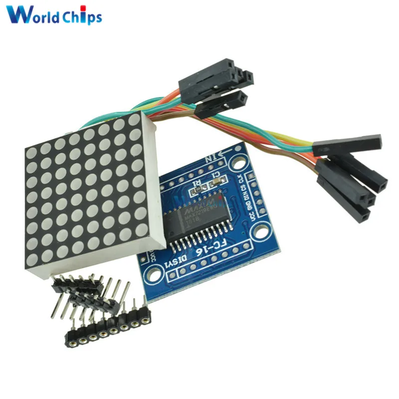 Max7222 MAX7219EWG модуль точечной матрицы MCU Модуль управления дисплеем для Arduino DIY kit|max7219