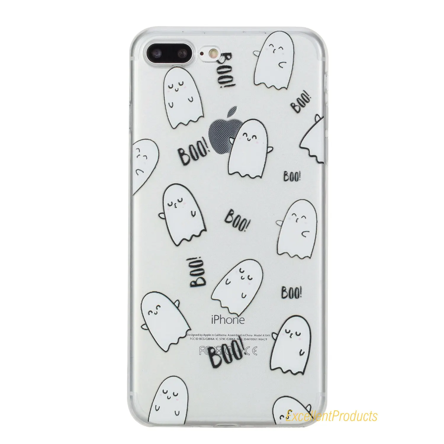 Фрукты девушка леди прекрасный кот для Apple iPhone 7 Plus чехол силиконовый