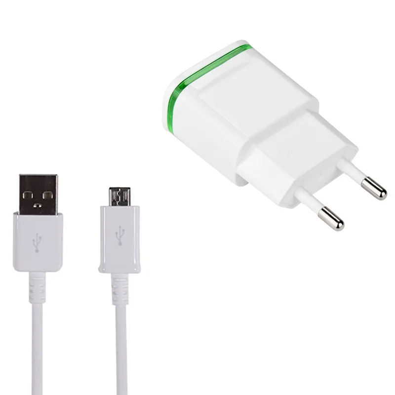 Зарядное устройство с Micro USB 5 В 2016 А Универсальное портативное дорожное настенное