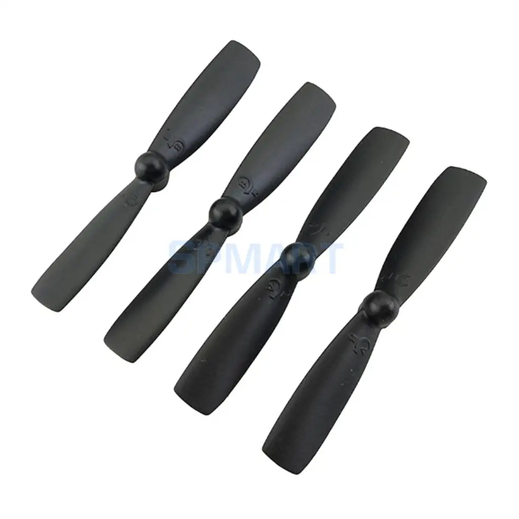 4 шт. черные CW CCW Prop запасные Лопасти пропеллера для MJX B3 Bugs 3 Mini RC Drone