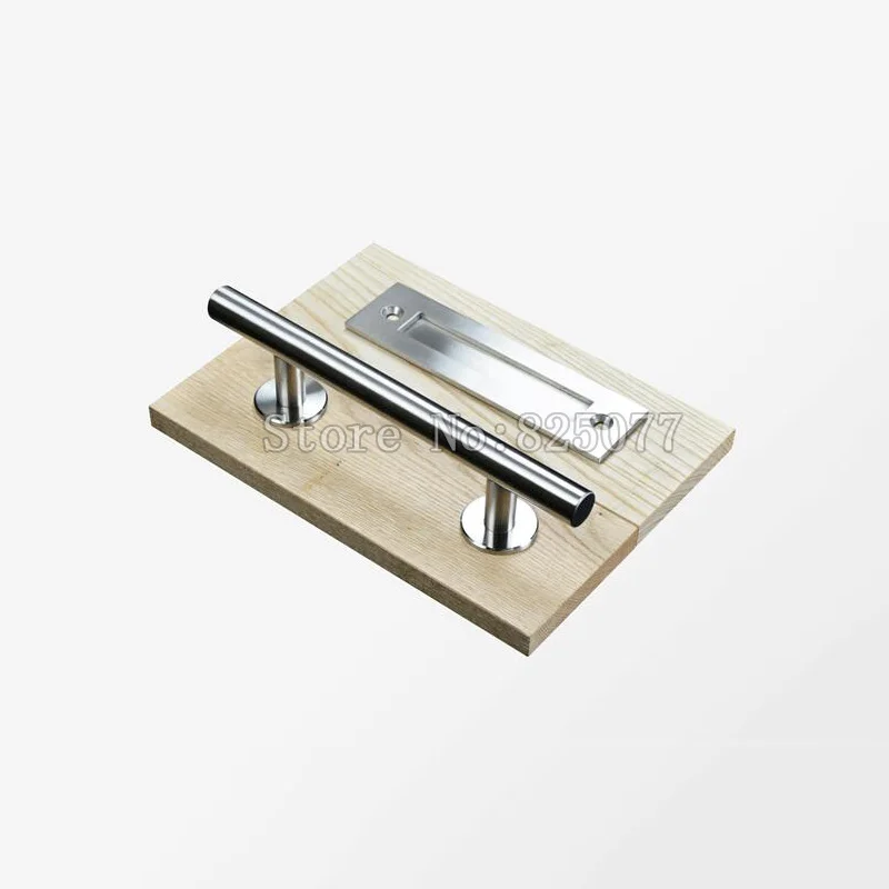 

8PCS Stainless steel sliding barn door handle wood door pull handle hardware replacement JF1188