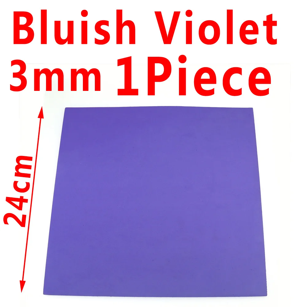 bluish violet 1 1 шт. 3 мм мухобойка из пенопласта Chartreuse зеленый оранжевый плавающий сухой мухобойка Поппер мухобойка Материал 24X24 см - Цвет: bluish violet 1