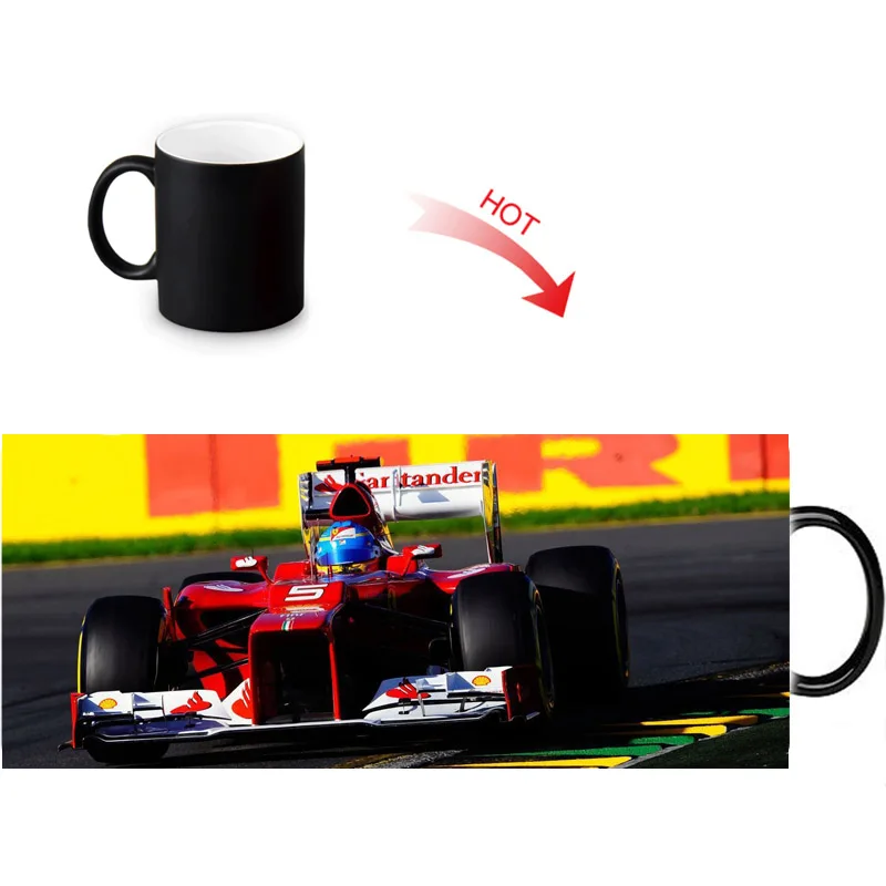 Керамическая кружка Fernando Alonso термочувствительные кружки с изменяющимся цветом
