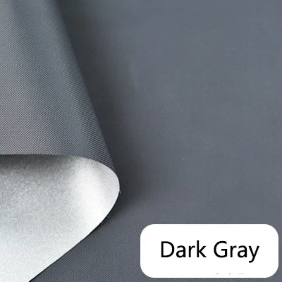Dark Gray Meetee 100/200X150 см 210D Камуфляжный водонепроницаемый тканевый зонтик ткань Оксфорд DIY непромокаемая тканевая сумка для уличной палатки прошитый материал - Цвет: Dark Gray