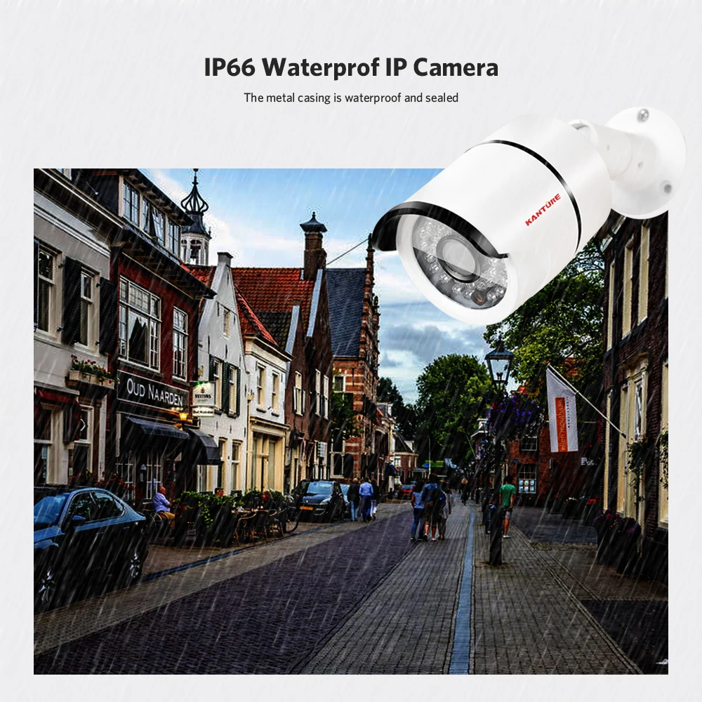 H.265 8CH 5MP POE Система NVR 8 шт. супер безопасности в/уличные водонепроницаемые ip камеры