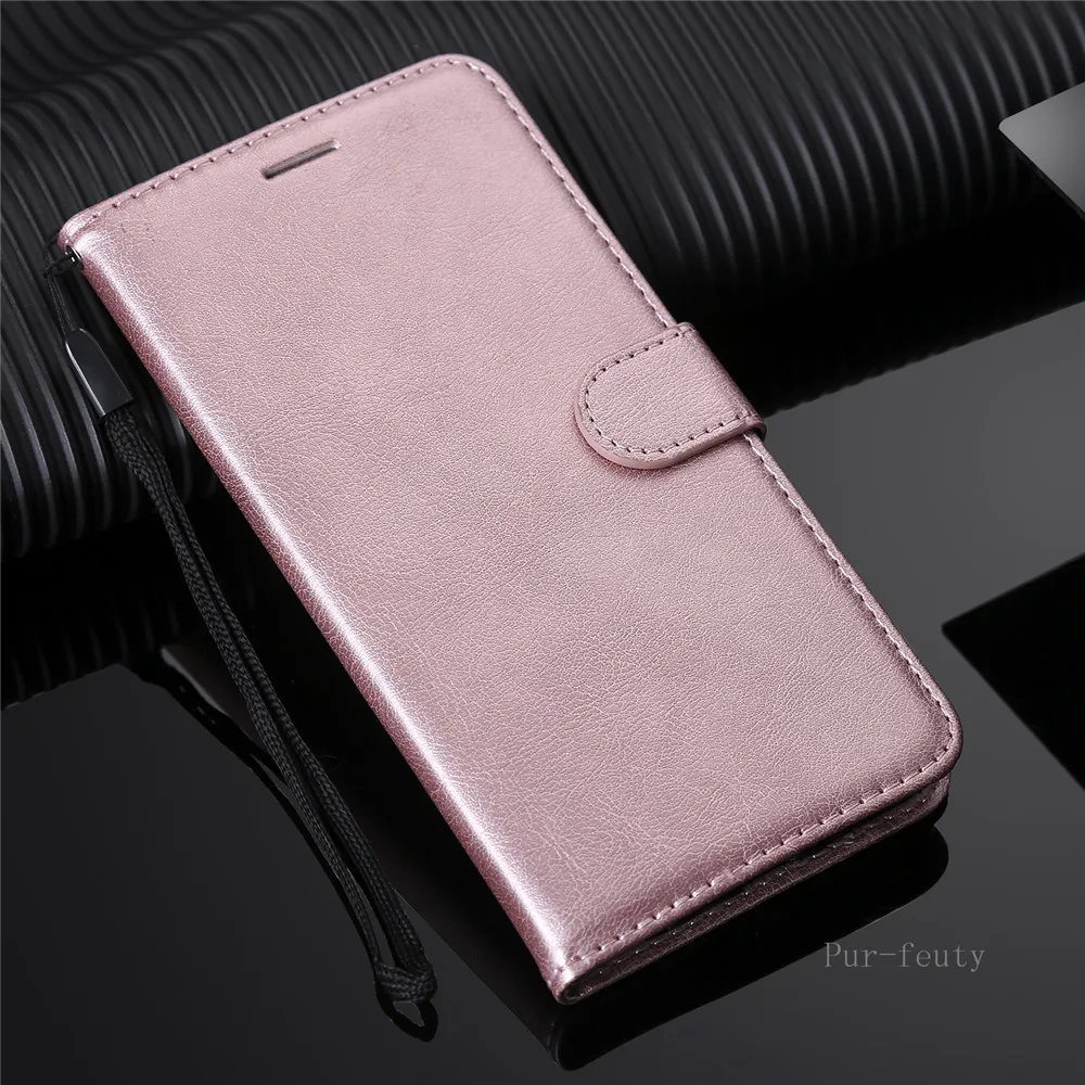 1 Кожаный чехол для Fundas huawei P Smart FIG-LX1 FIG-LA1 чехол для coque huawei PSmart Чехол Флип-кошелек силиконовый чехол для телефона - Цвет: 1