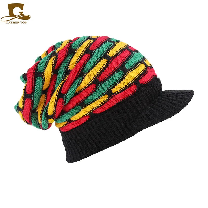 Ямайка регги Gorro защищающая малыша от солнца и растаман Стиль шапка в стиле